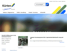Tablet Screenshot of kuerten.de